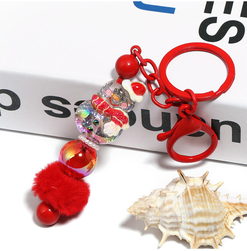 Christmas Series Cartoon Handmade Resin Loose Beads DIY