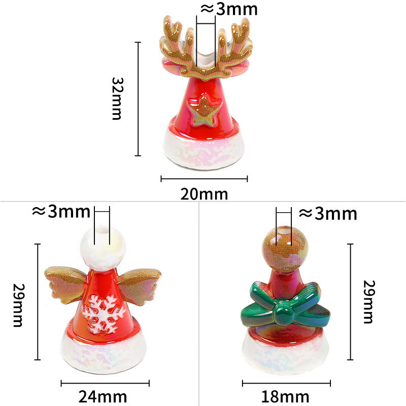 Creative Christmas Hat Beads DIY