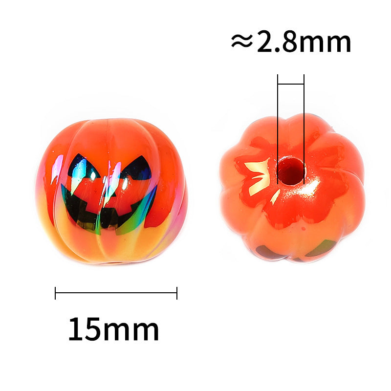 New Halloween Acrylic Decoration Beads DIY