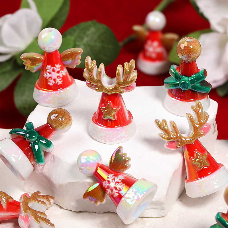 Creative Christmas Hat Beads DIY