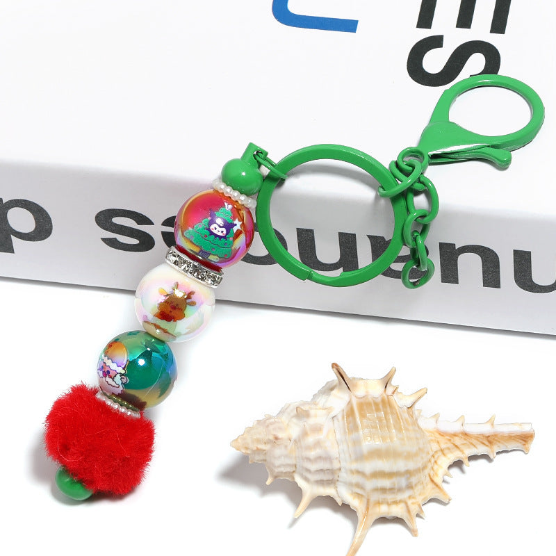 New Acrylic Christmas Colorful Beads DIY
